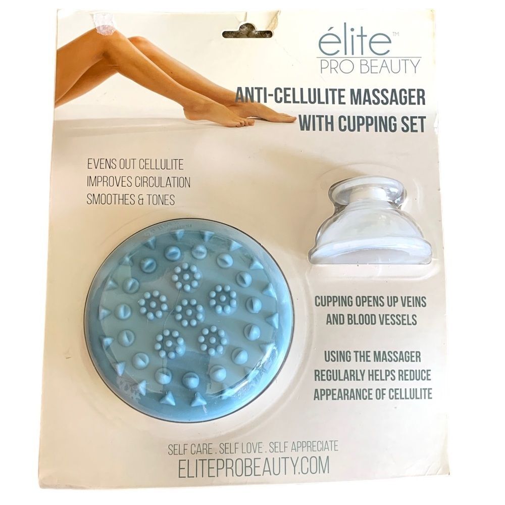 Anti-cellulite Massager With Cupping Set by Elite Pro Beauty